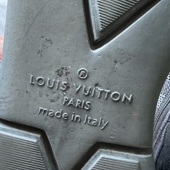 Louis Vuitton Fastlane 'Damier - Black Graphite' Mens Size 8 1/2 - Picture 8 of 11